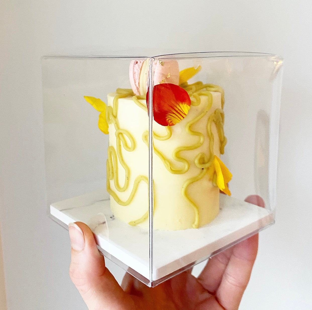 Matcha Pistachio Icebox Cake - Rhubarb and Cod